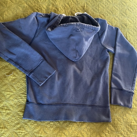 Vintage Blue Holister Zip Up - Picture 3 of 3